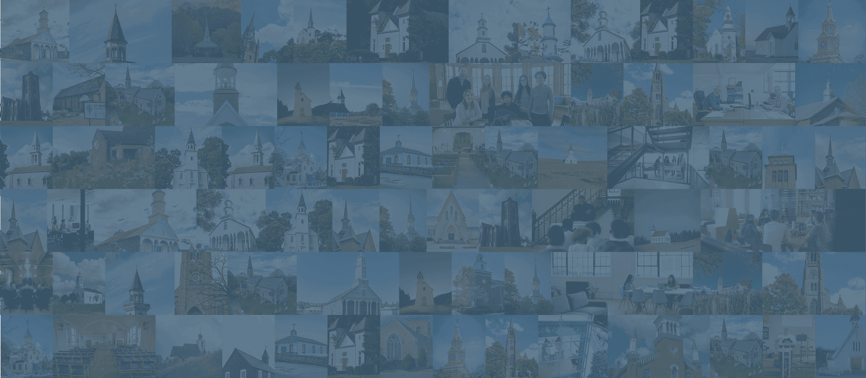 Over 66005 churches & missions served.